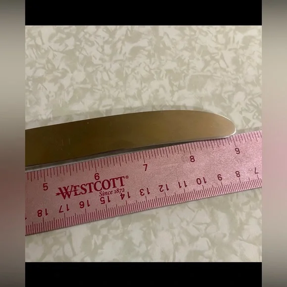 🌪️ Vintage Sterling Silver Butter Knife - Picture 2 of 9